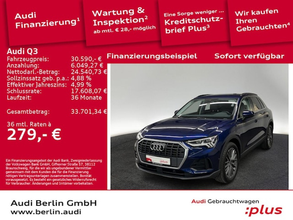 Audi Q3 S-Tronic Hybride 45 TFSI