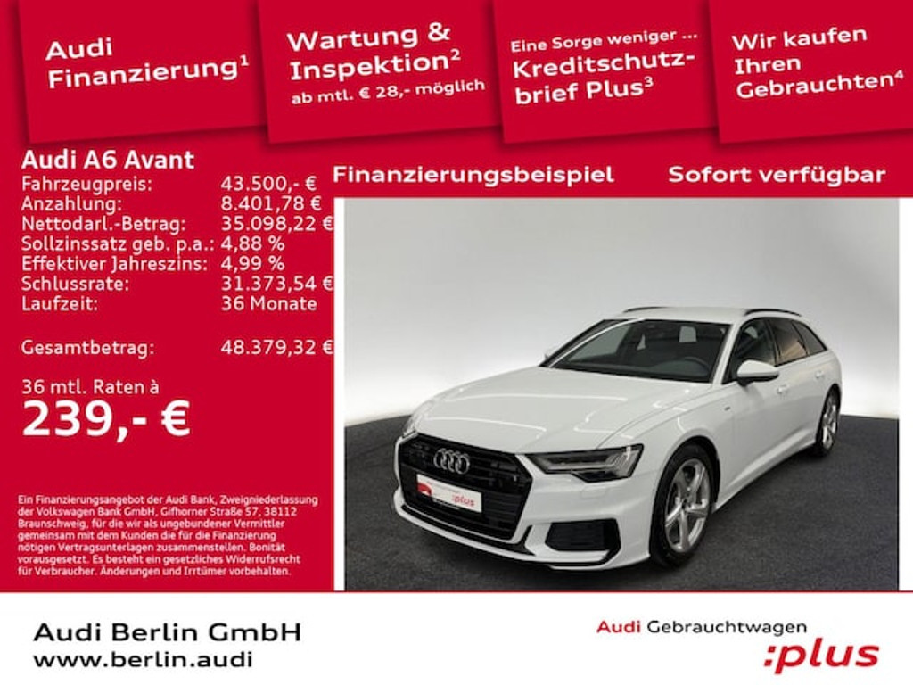 Audi A6 Avant Quattro S-Tronic Sport 45 TDI