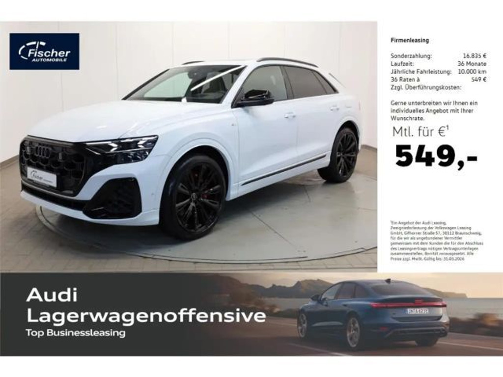 Audi Q8 Quattro Business S-Line Hybride