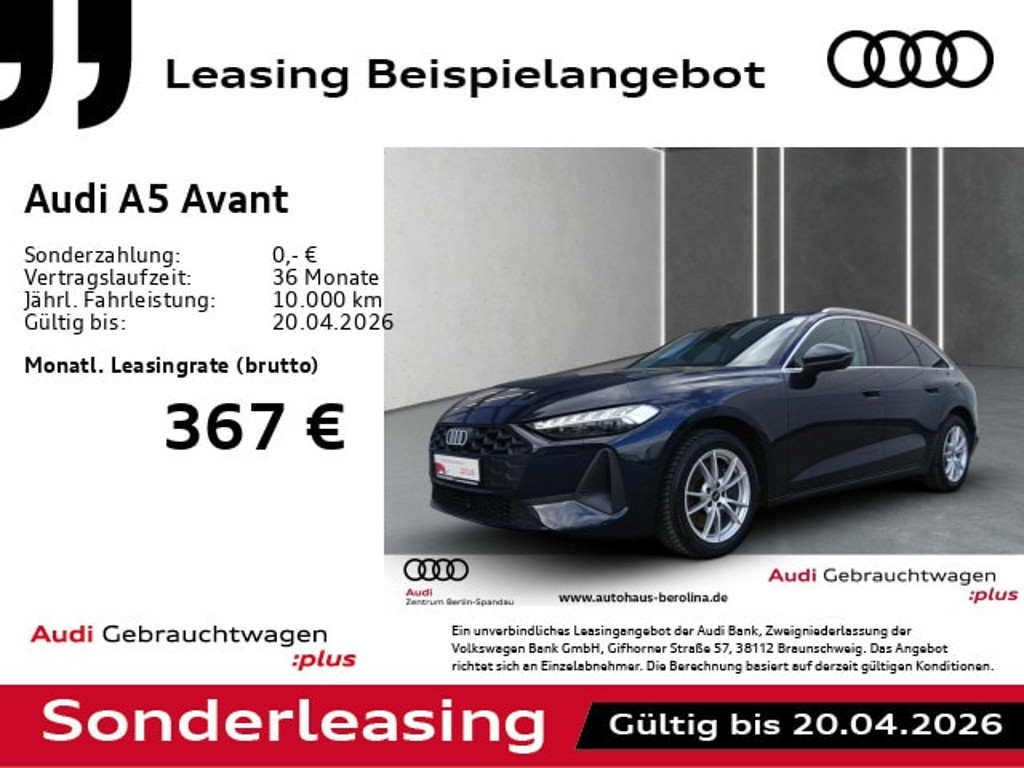 Audi A5 Avant S-Tronic