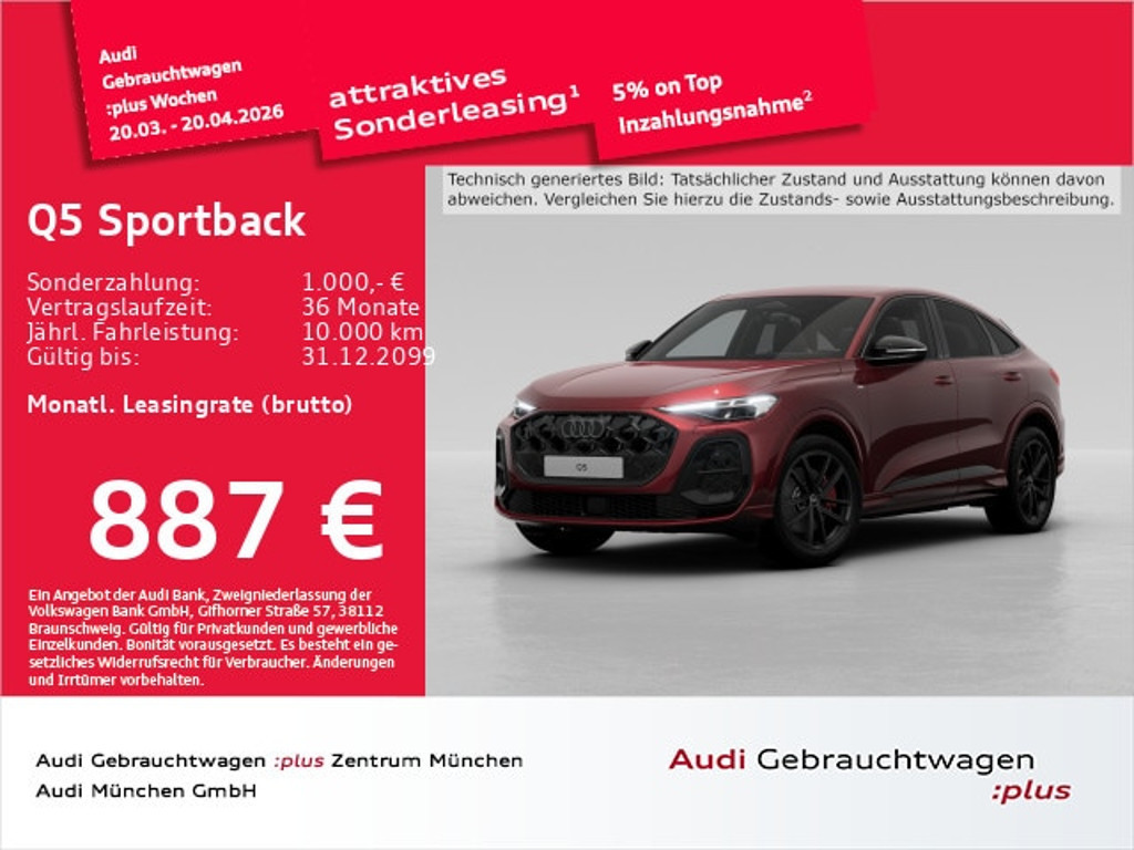 Audi Q5 Sportback Quattro S-Tronic
