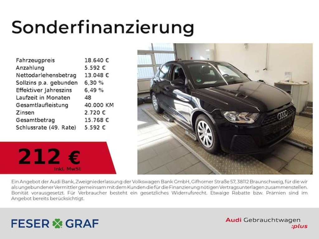 Audi A1 Sportback 25 TFSI