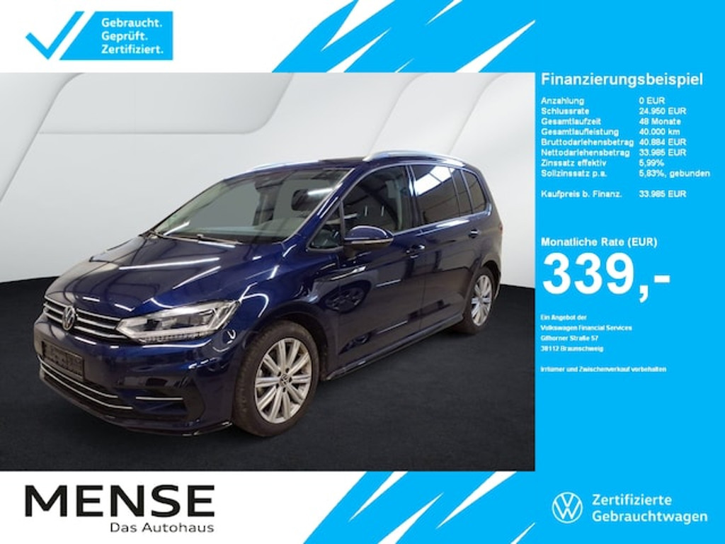 Volkswagen Touran DSG 1.5 TSI