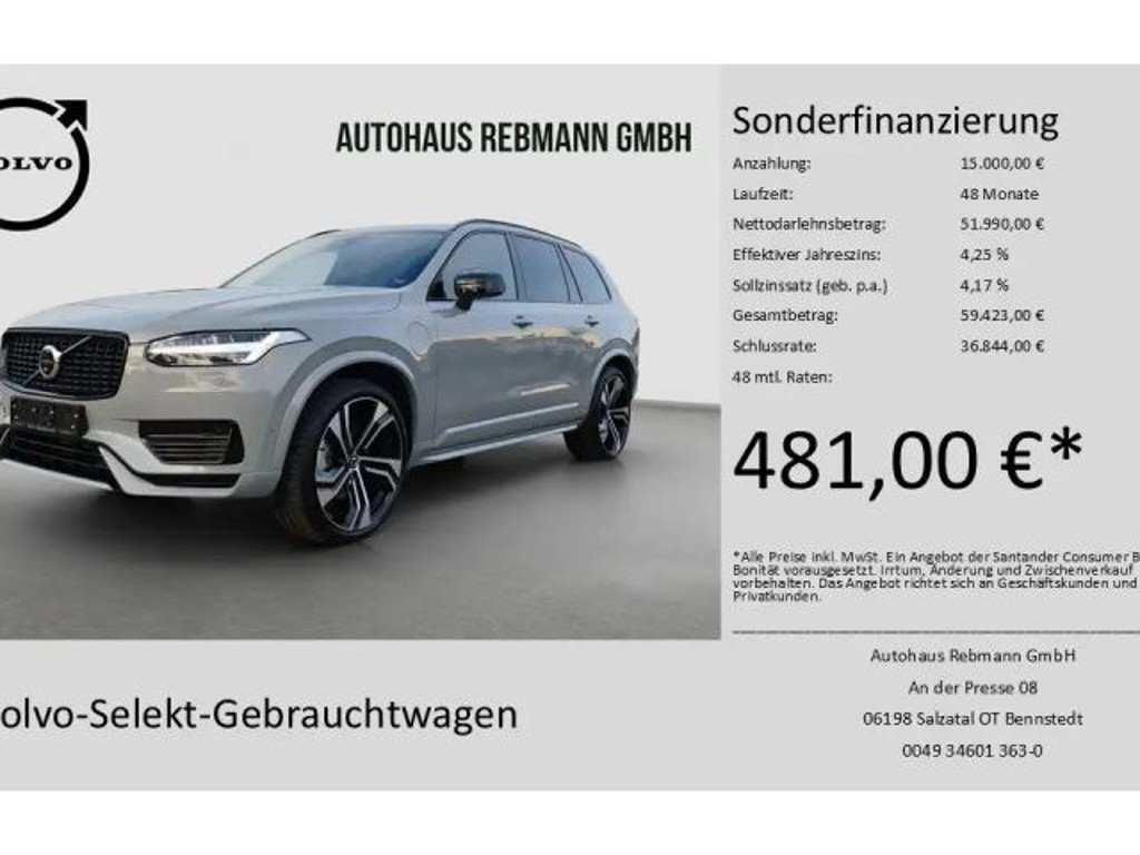Volvo XC90 AWD T8 Recharge Dark Ultra