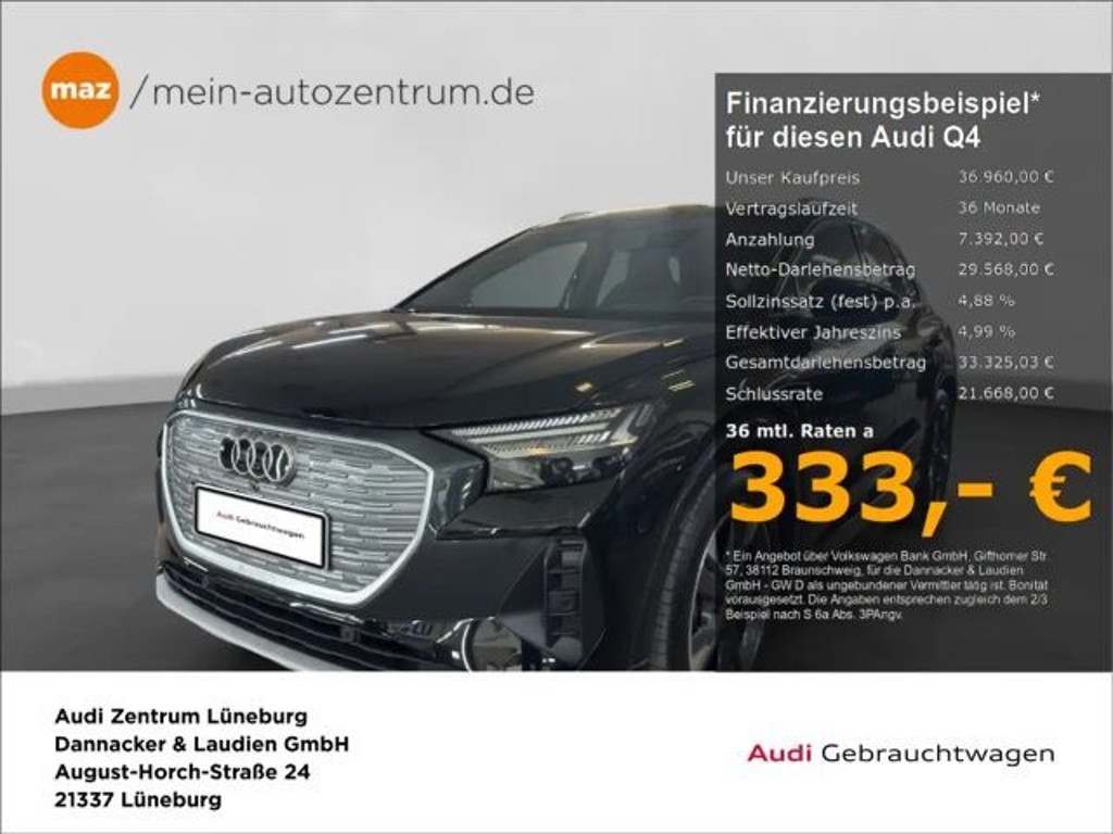 Audi Q4 e-tron Quattro 50