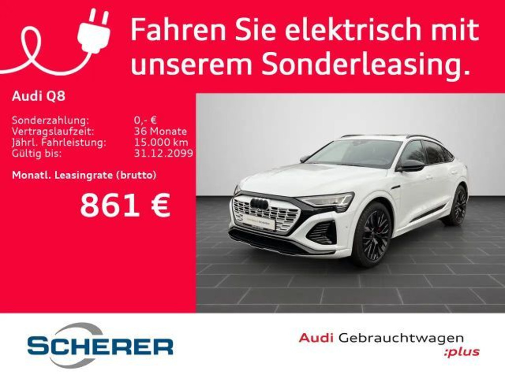 Audi Q8 e-tron Sportback Quattro S-Line 55