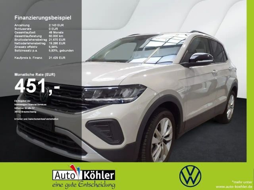 Volkswagen T-Cross GOAL TSI Kamera/CarPlay/ACC/LED/Navi/PDC