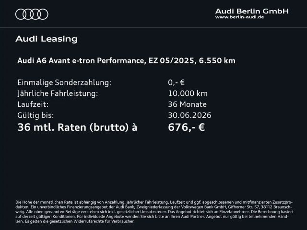 Audi A6 e-tron
