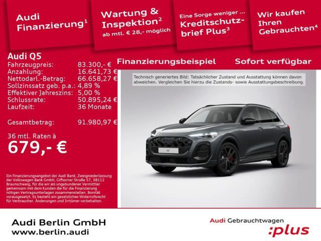 Audi Q5 Quattro S-Tronic Hybride