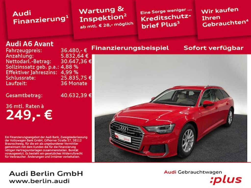 Audi A6 Avant S-Tronic 40 TDI