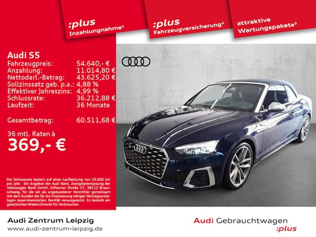 Audi S5 Cabriolet Quattro