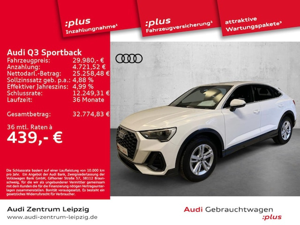 Audi Q3 Sportback Quattro S-Tronic 35 TDI