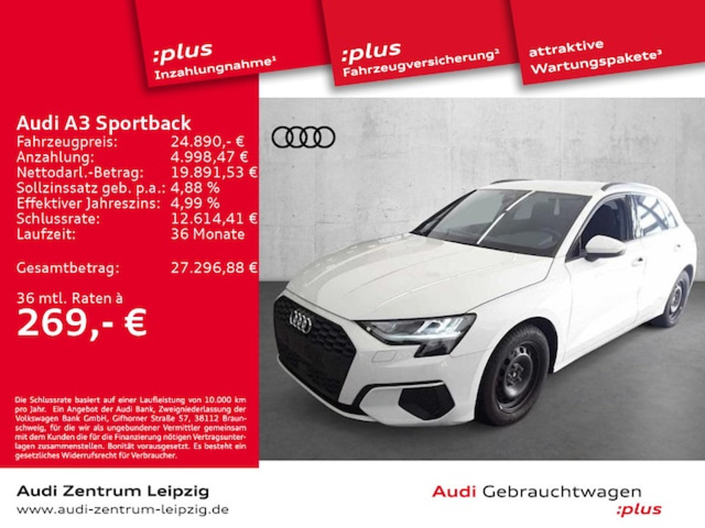 Audi A3 Sportback S-Tronic 35 TFSI