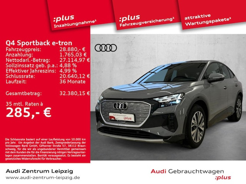 Audi Q4 e-tron Sportback Quattro 50