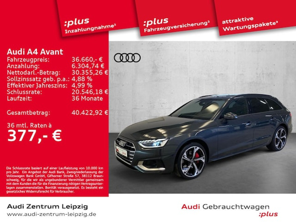 Audi A4 Avant Quattro S-Tronic 45 TFSI