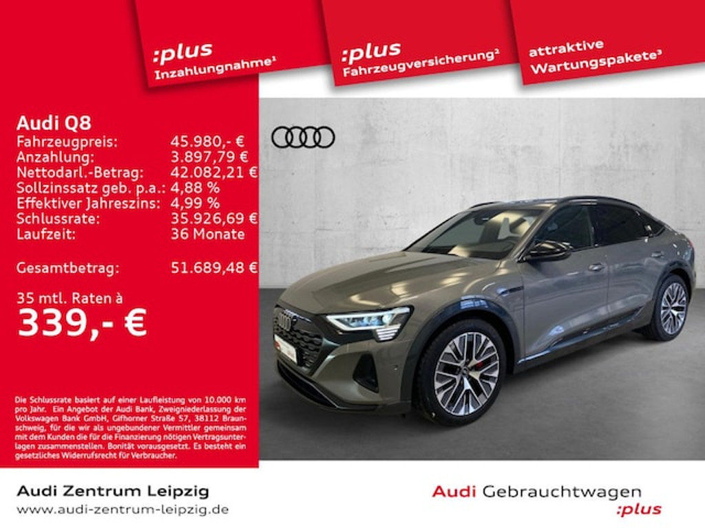 Audi Q8 e-tron Sportback Quattro 50