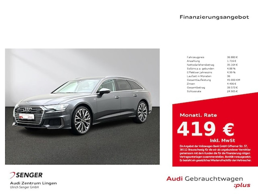 Audi A6 Avant Quattro S-Tronic 45 TFSI