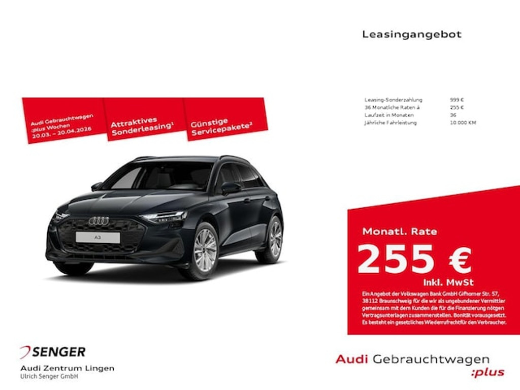 Audi A3 Sportback 30 TFSI