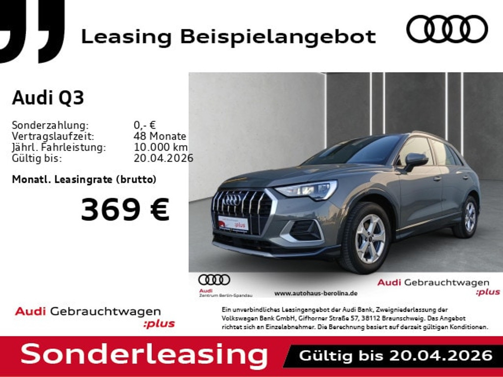 Audi Q3 S-Tronic 35 TFSI
