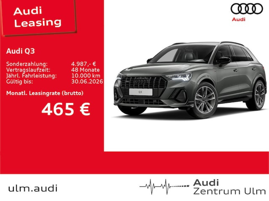 Audi Q3 Quattro S-Line S-Tronic 40 TFSI