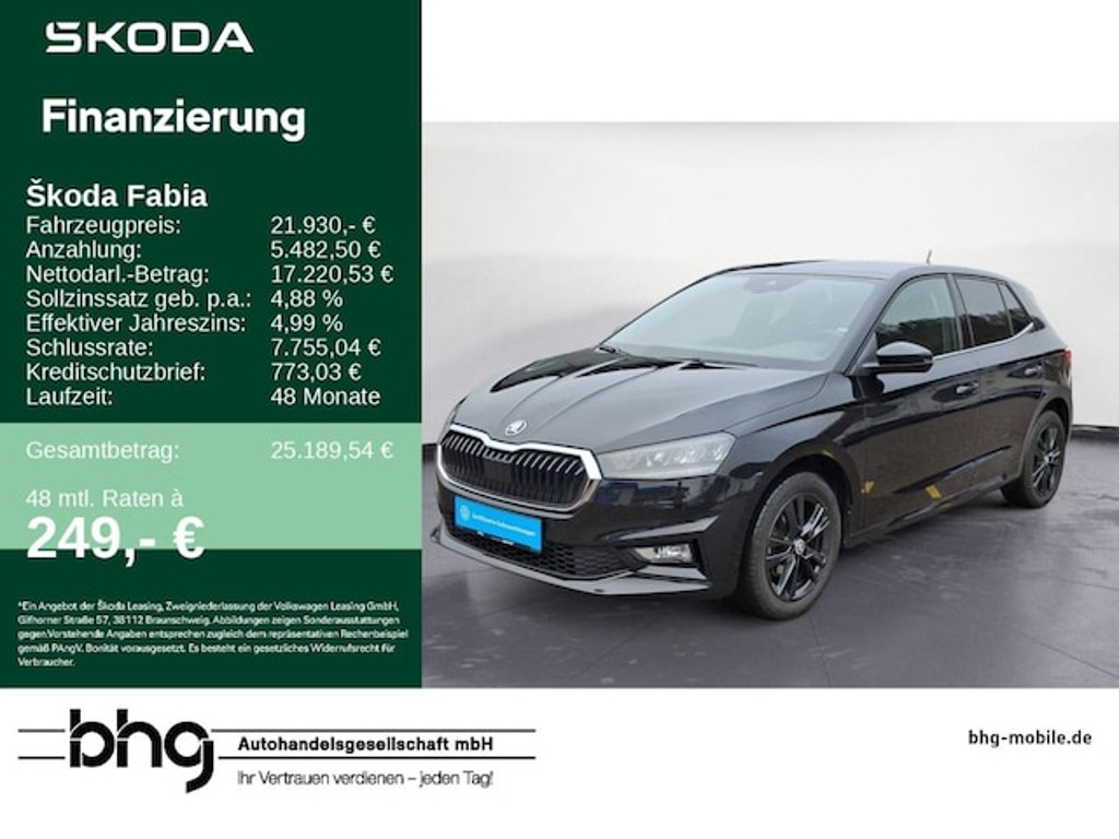 Skoda Fabia Style 1.5 TSI Style