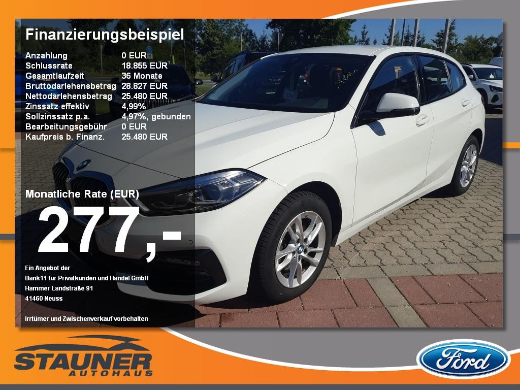 BMW 1 Serie 118 Sport Line Sedan 118i