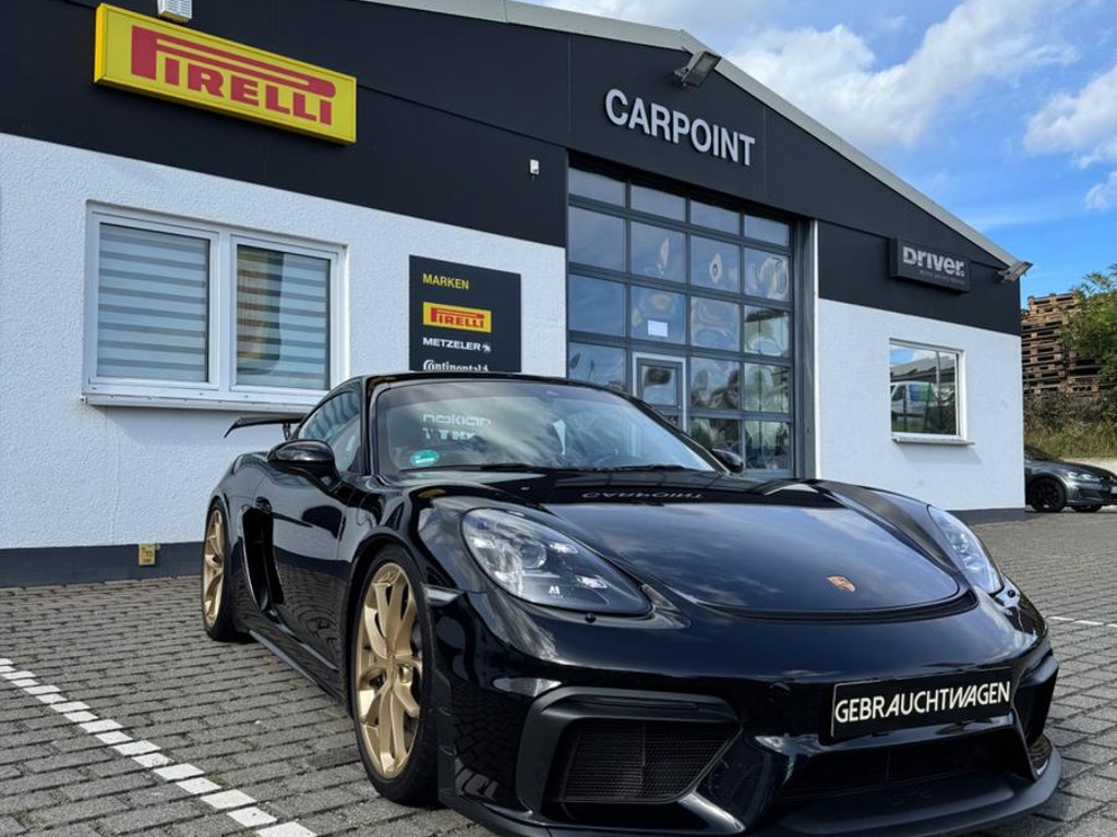 Porsche Cayman GT4 Clubsport-Paket Vollschalensitze