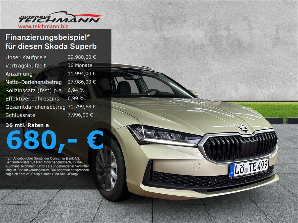 Skoda Superb Combi 1.5 TSI