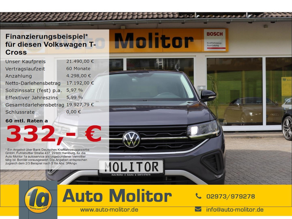Volkswagen T-Cross 1.0 TSI