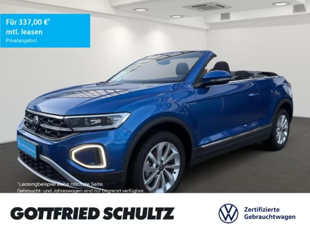 Volkswagen T-Roc Style Cabriolet 1.0 TSI