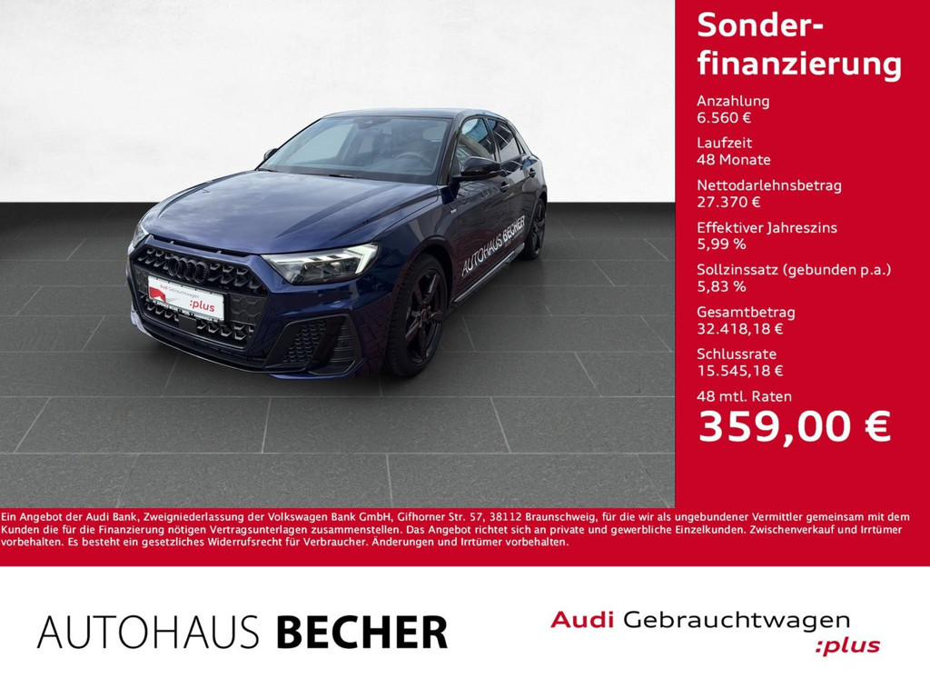 Audi A1 Sportback S-Line S-Tronic 30 TFSI