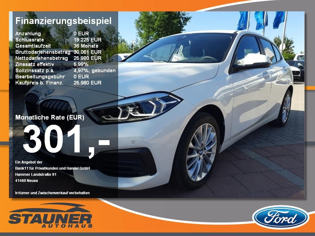 BMW 1 Serie 118 Advantage pakket Sedan 118i