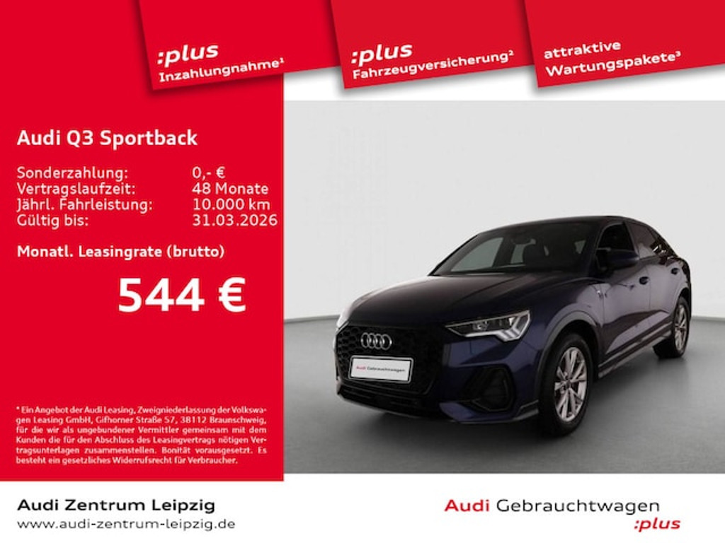 Audi Q3 Sportback S-Line S-Tronic 35 TFSI