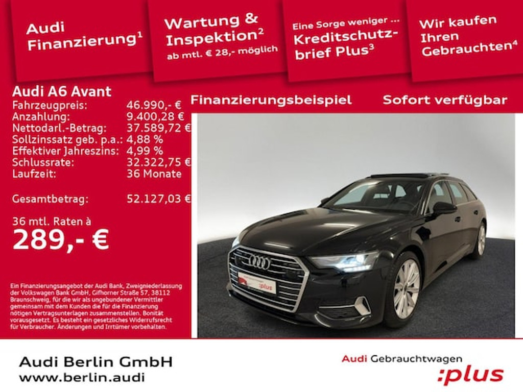 Audi A6 Avant Quattro S-Tronic Sport 45 TFSI