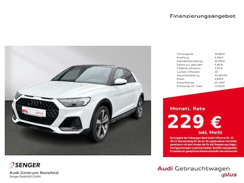 Audi A1 S-Tronic 30 TFSI Allstreet