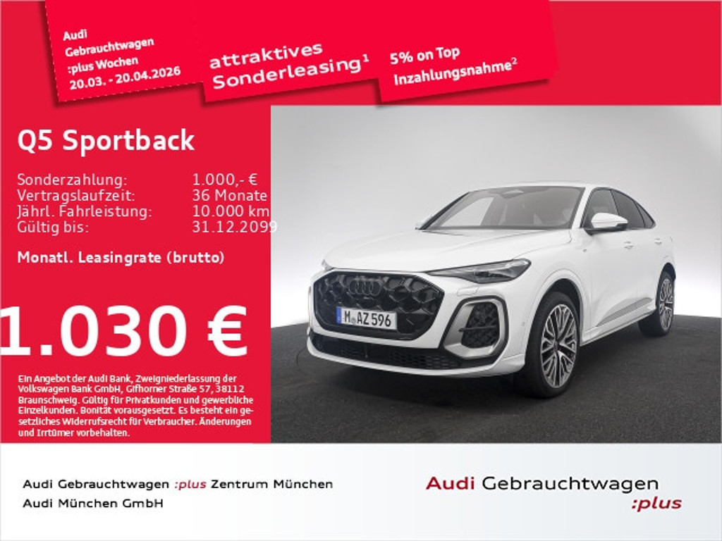 Audi Q5 Sportback Quattro S-Tronic