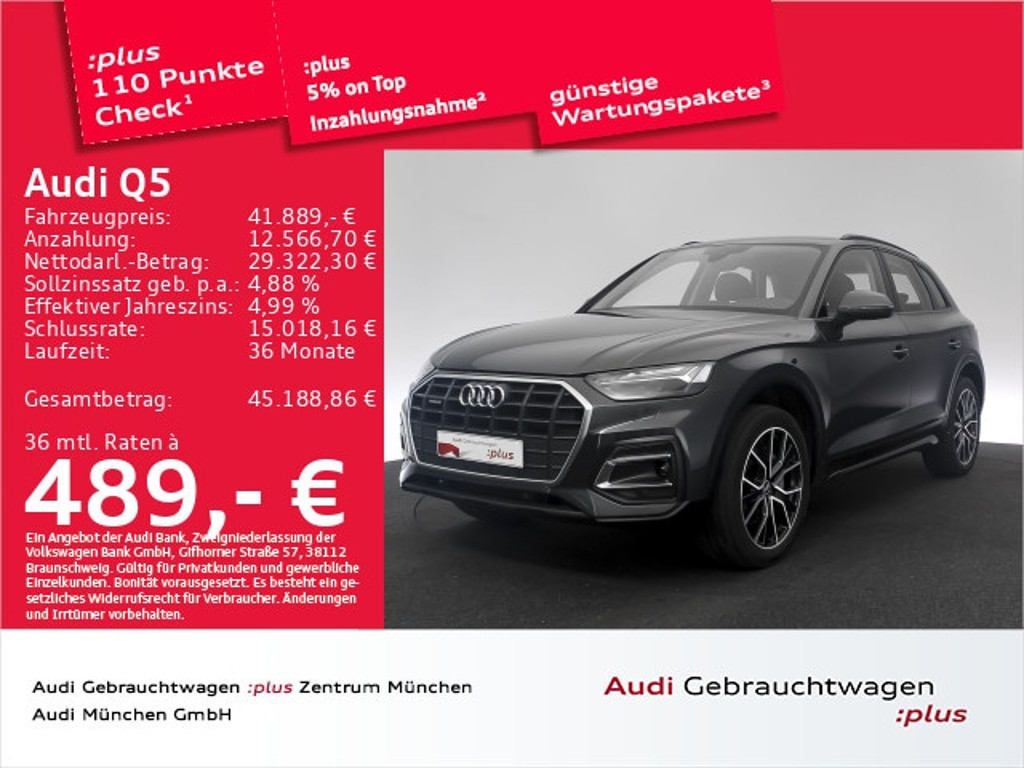 Audi Q5 Quattro S-Tronic Hybride 50 TFSI