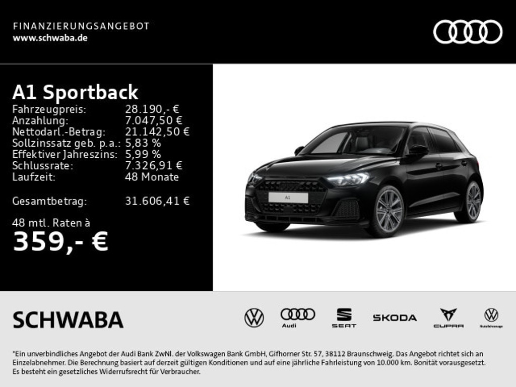 Audi A1 Sportback S-Tronic 30 TFSI