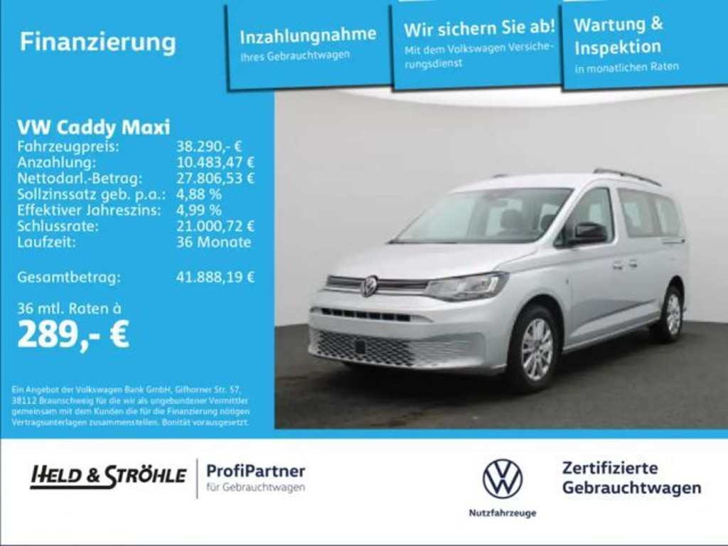 Volkswagen Caddy DSG Life 2.0 TDI