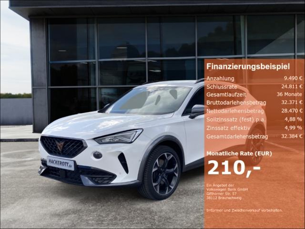 Cupra Formentor 4Drive 2.0 TSI VZ