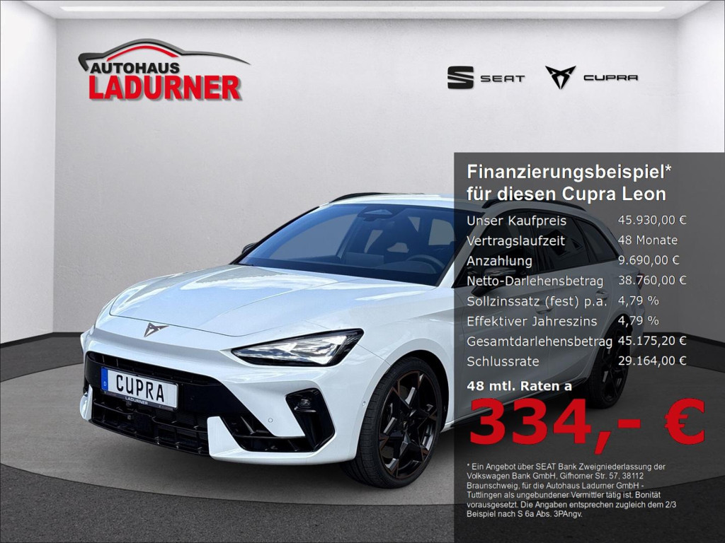 Cupra Leon Sportstourer 4Drive 2.0 TSI VZ