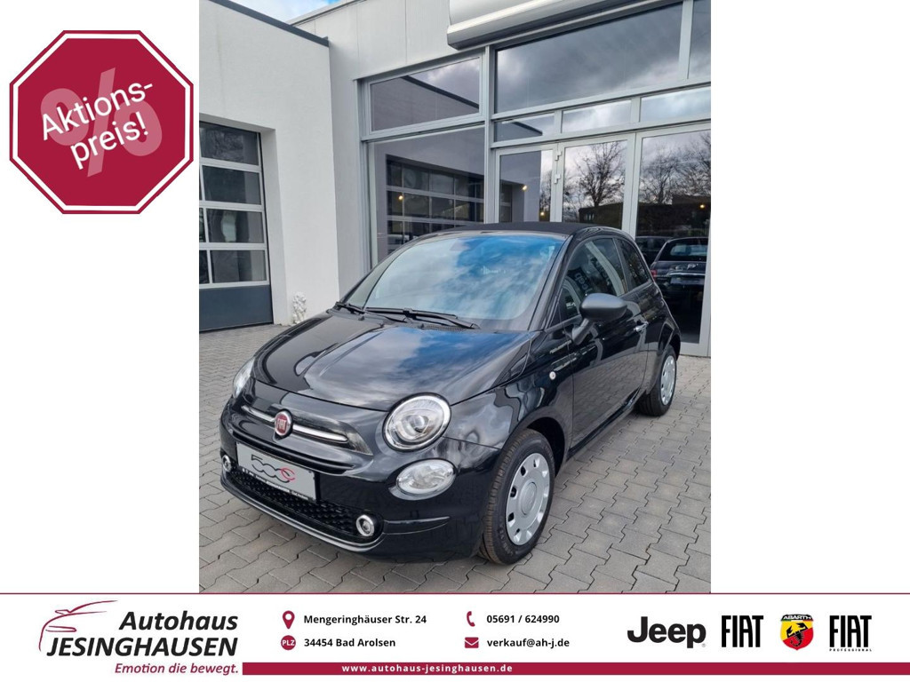 Fiat 500C Carplay Navi Apple CarPlay Android Auto Kli