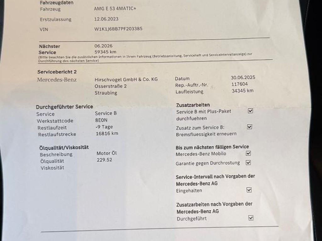 Mercedes-Benz E-Klasse