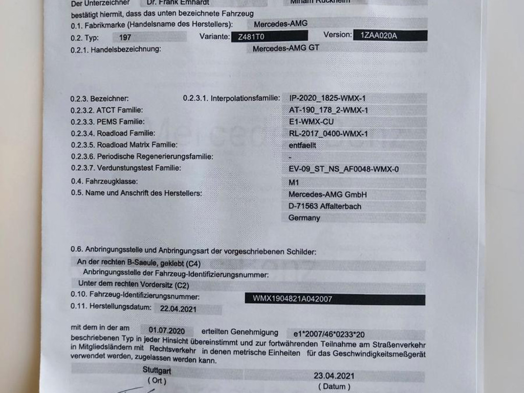 Mercedes-Benz AMG GT