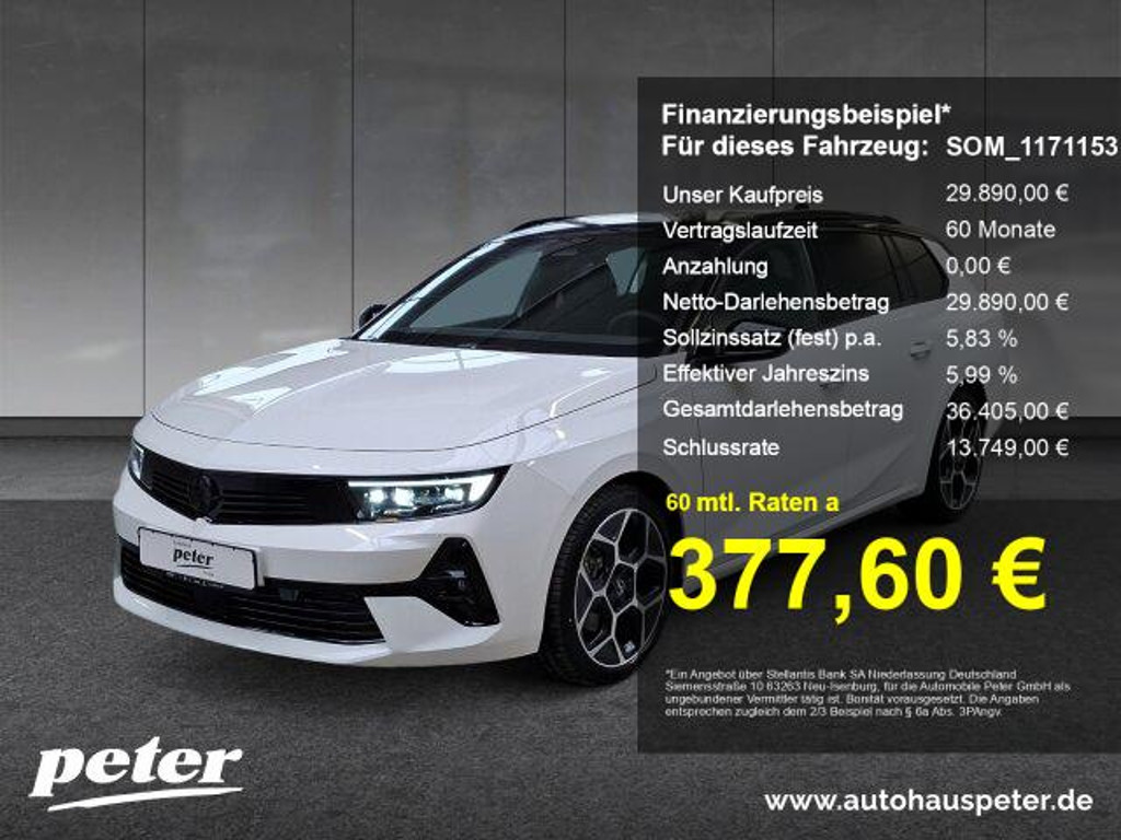 Opel Astra Sports Tourer Grand Sport GS-Line