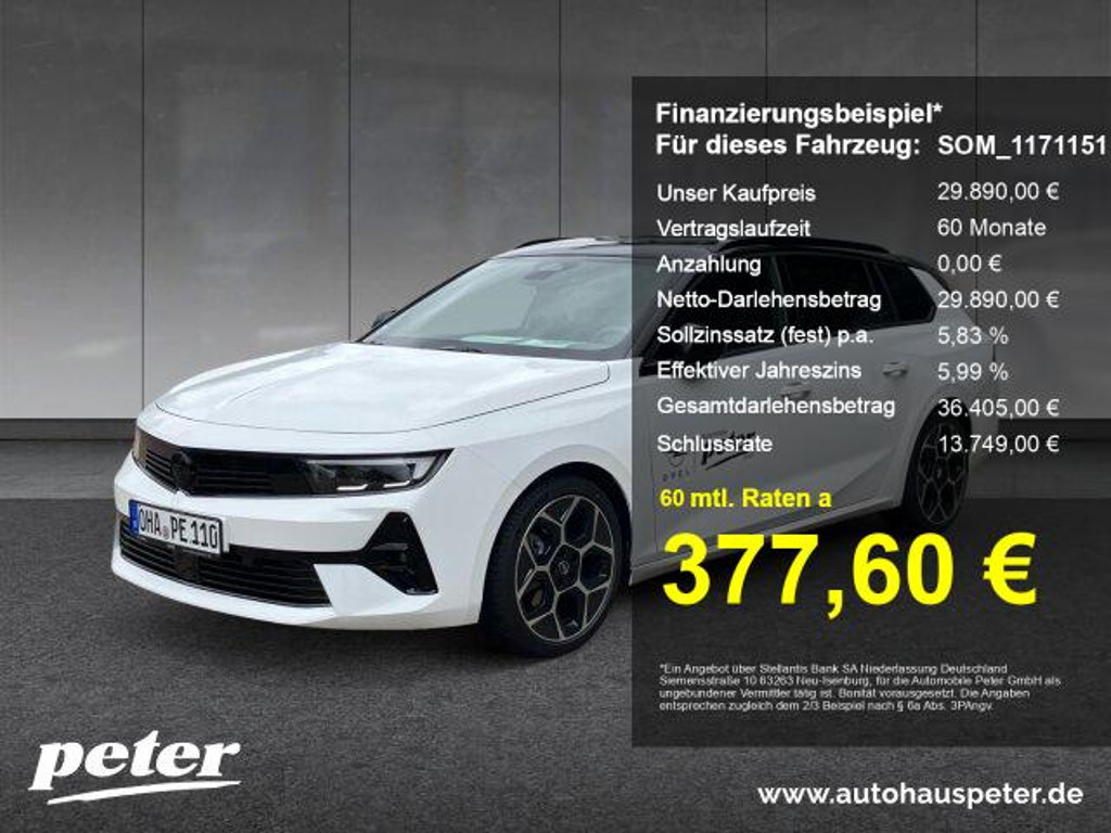 Opel Astra Sports Tourer Grand Sport GS-Line