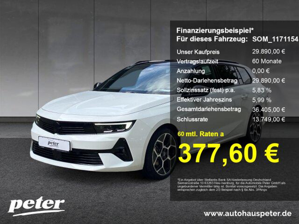 Opel Astra Sports Tourer Grand Sport GS-Line