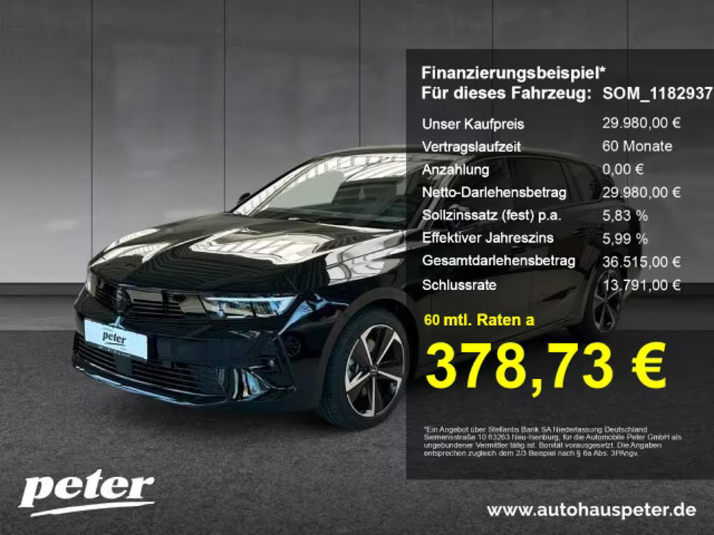 Opel Astra Grand Sport Hybrid GS-Line