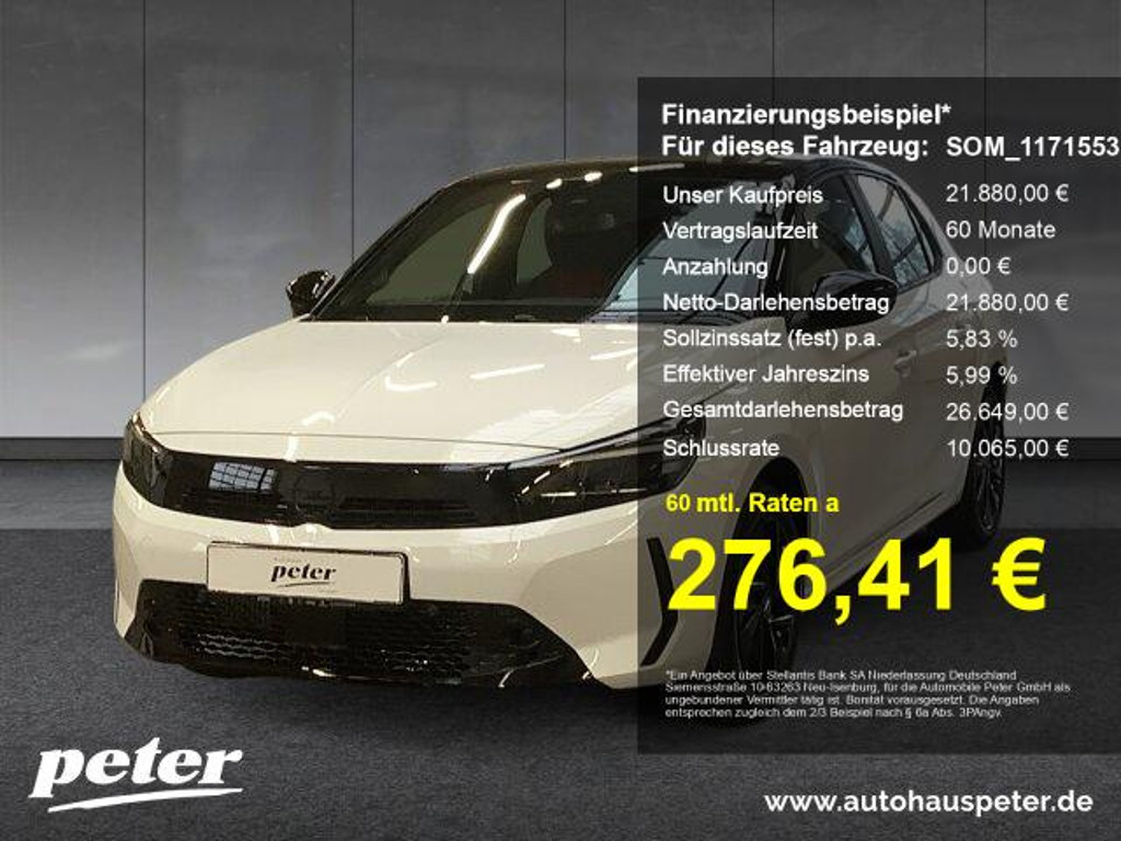 Opel Corsa F 1.2 YES Mildhybrid +LHZ+SHZ+LED+EPH+