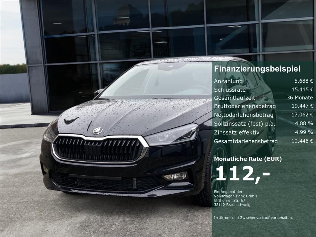 Skoda Fabia 1.0 TSI Tour